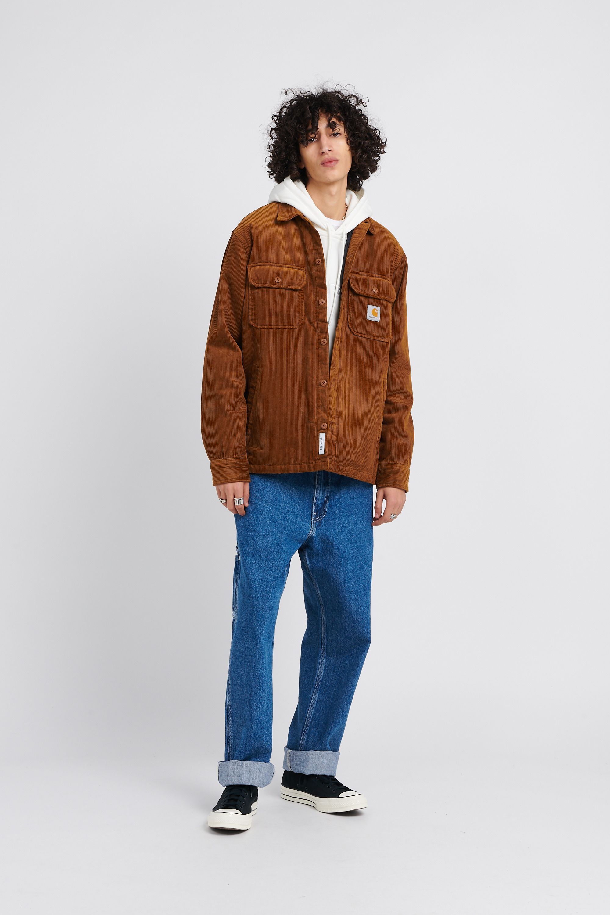 CARHARTT WIP Surchemise WHITSOME Marron