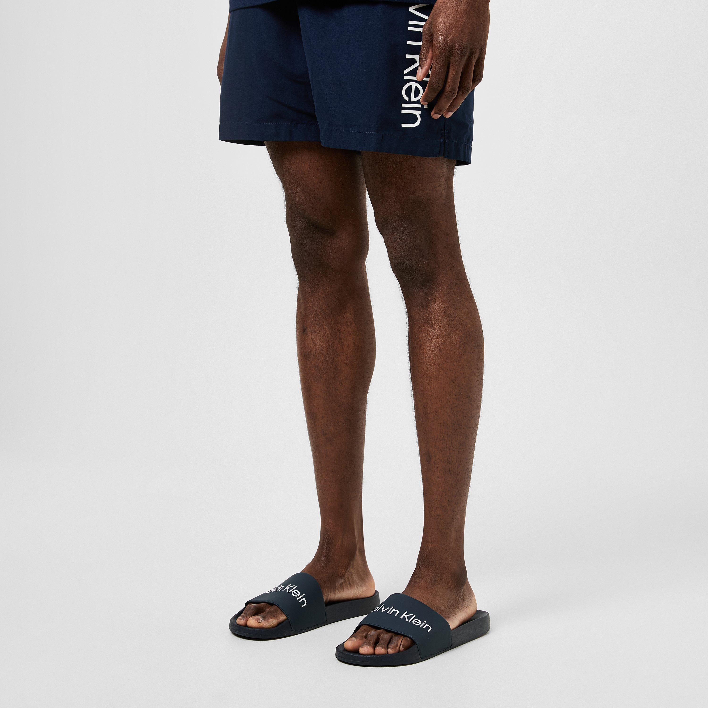 Calvin Klein Pool Logo Sliders