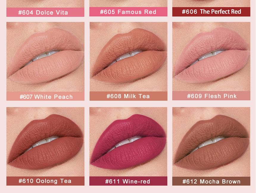 HANDAIYAN - Ice Cube Matte Lipstick - 12 kleuren