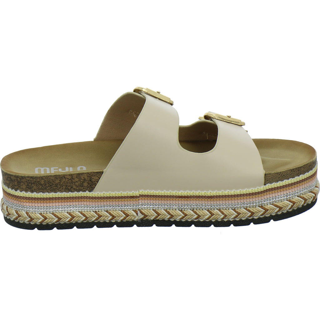 Meyla Pantoletten Damen Nabo Beige