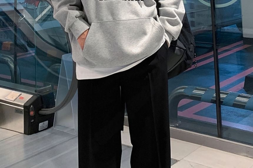 SeoulPop - Losse hoodie met letters