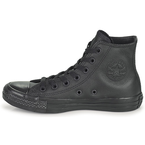 Converse - CHUCK TAYLOR ALL STAR LEATHER HI - Noir