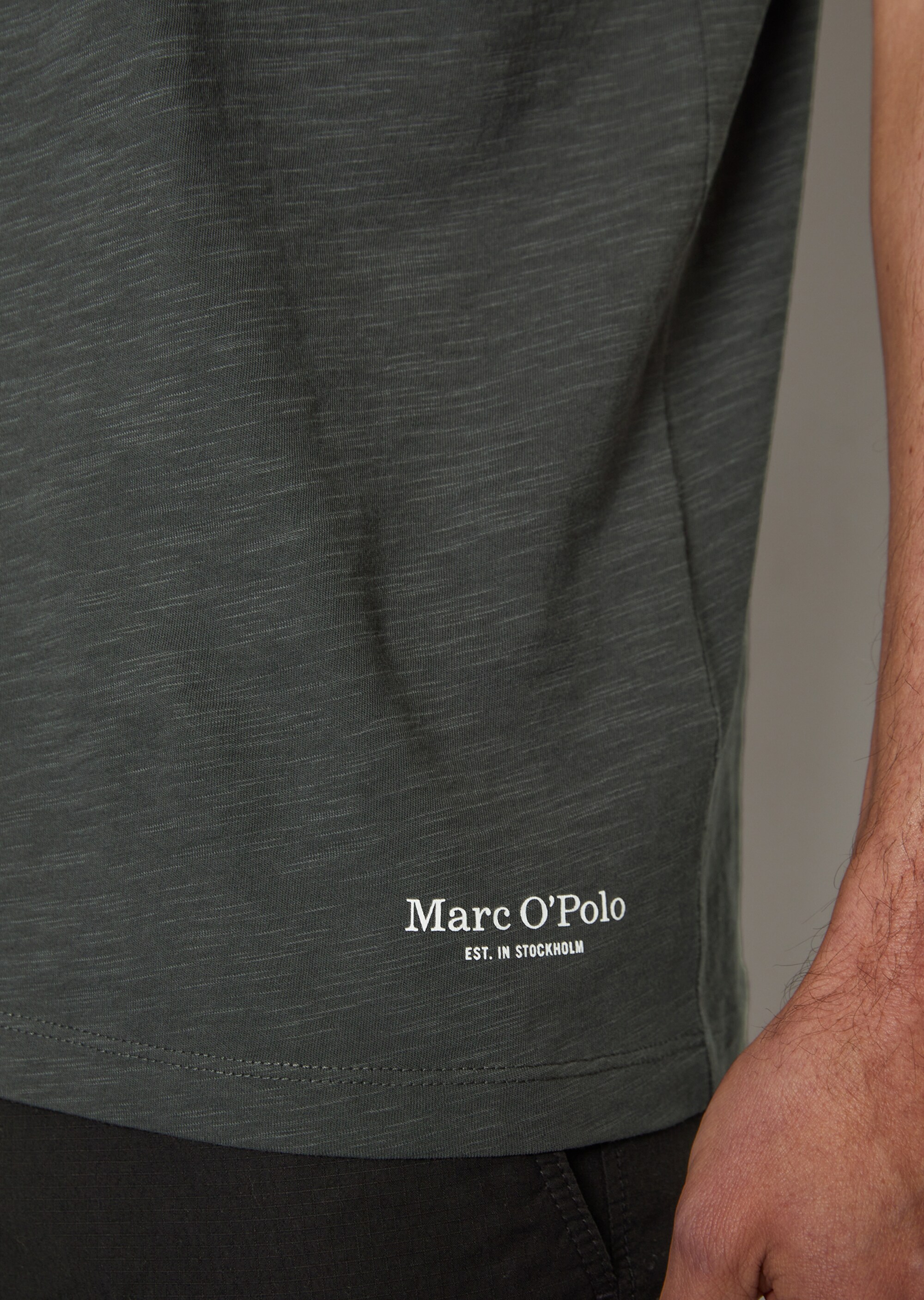 T-Shirt regular in softer Slub-Jersey-Qualität