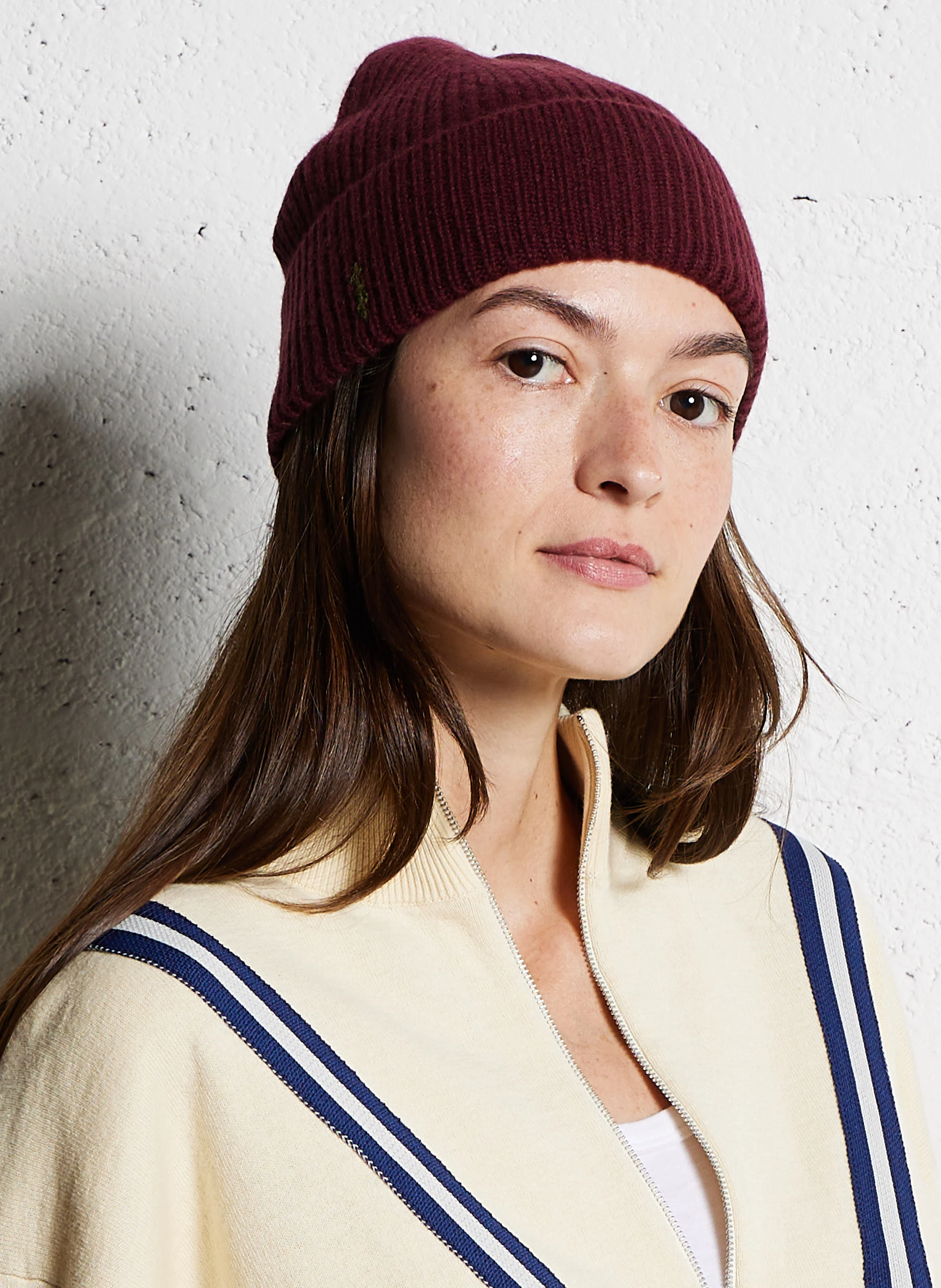 Bonnet en cachemire | Rouge