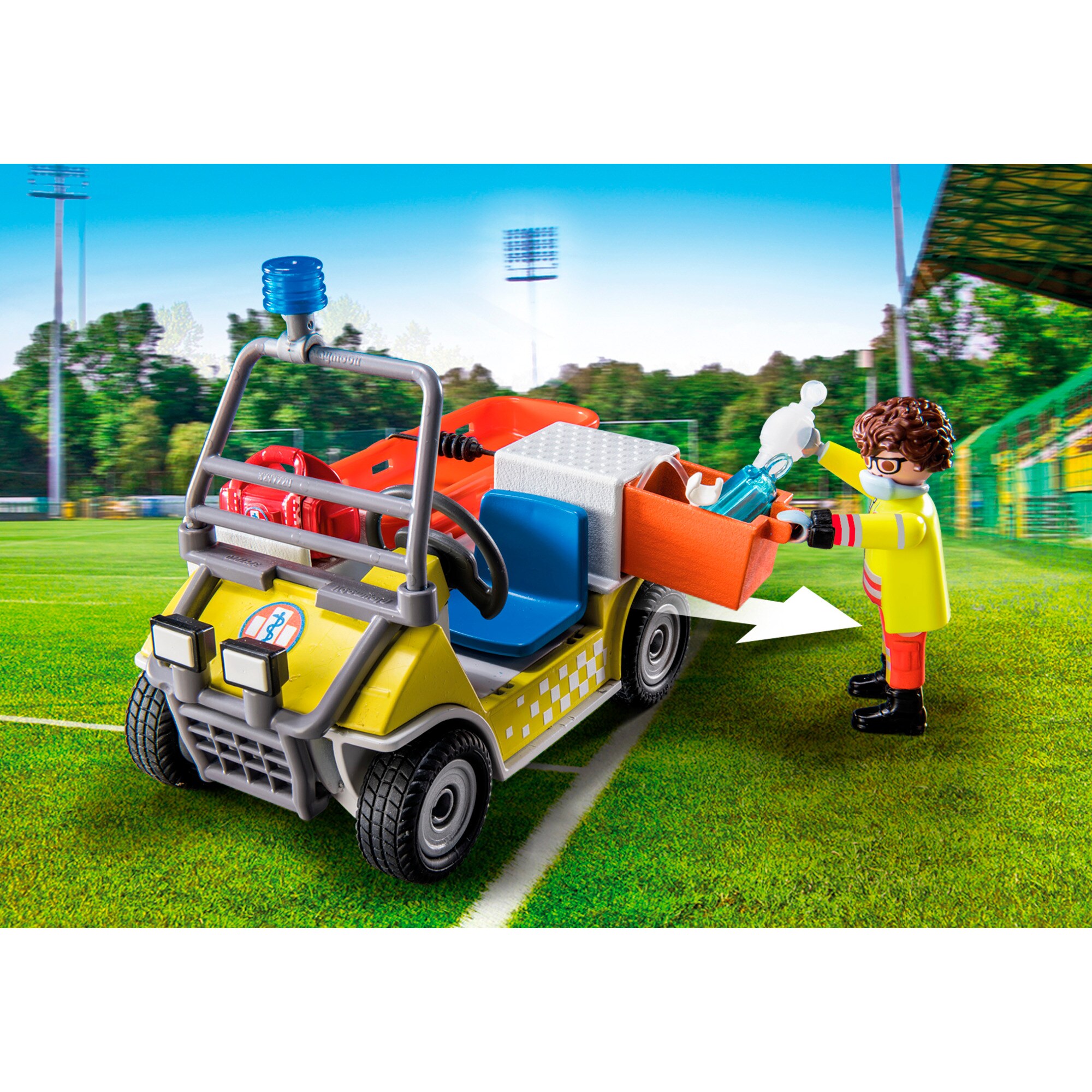 PLAYMOBIL Konstruktionsspielzeug Rettungscaddy