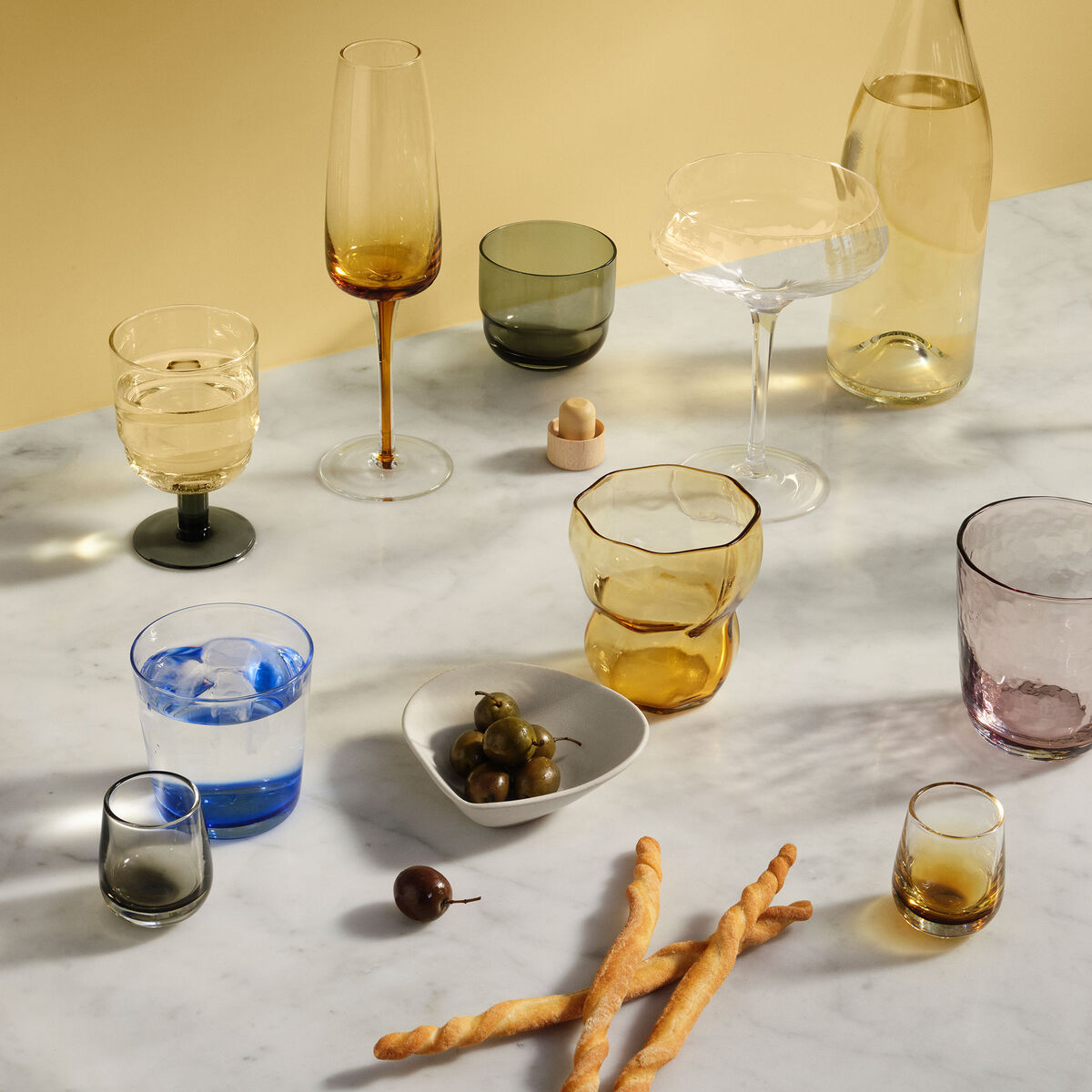 Smoke shotglass 4 cl