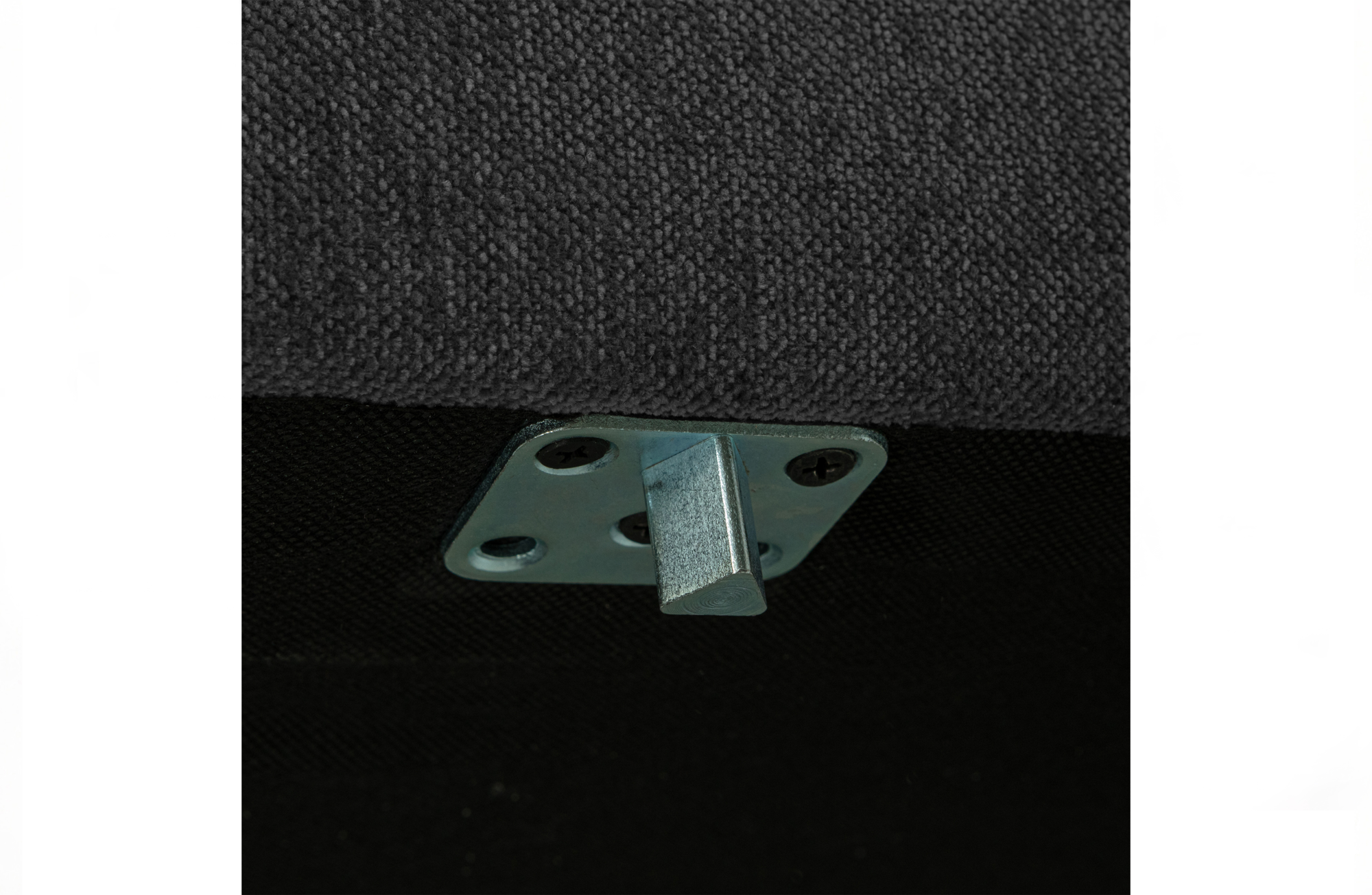 vtwonen hocker Couple 100cm Couple Poef 100cm - Donkergrijs