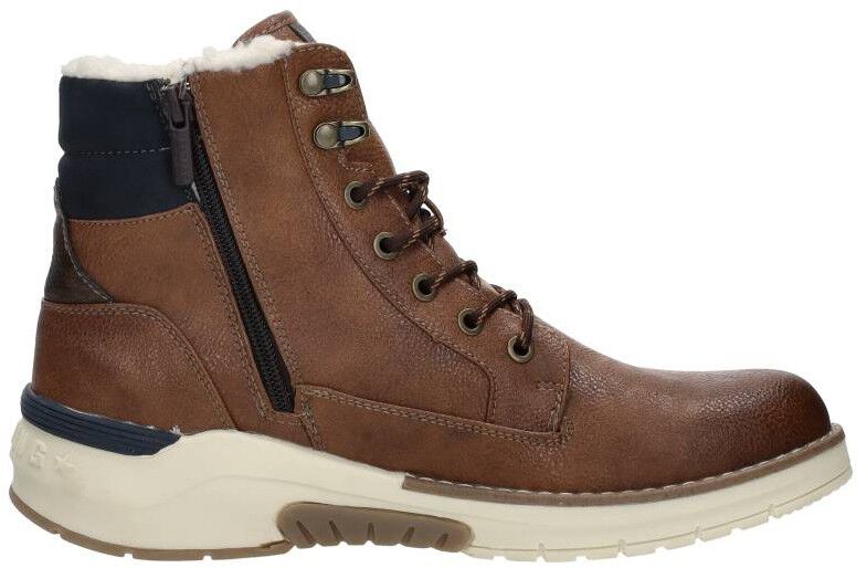 Mustang Veterschoenen Hoog cognac