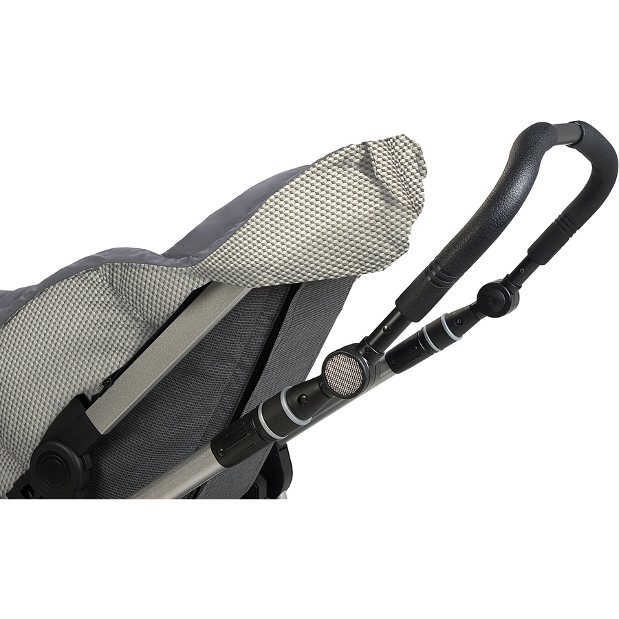 odenwälder Fußsack Donny Lux sand grey