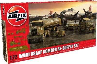 Italeri - Wwii Usaaf Bomber Re-Supply Set - 1:72 - A06304