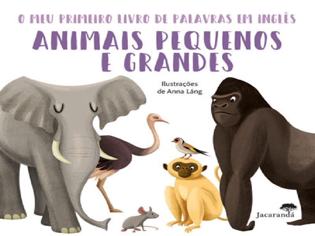 LV ANIMAIS PEQUENOS E GRANDES ANNA LANG