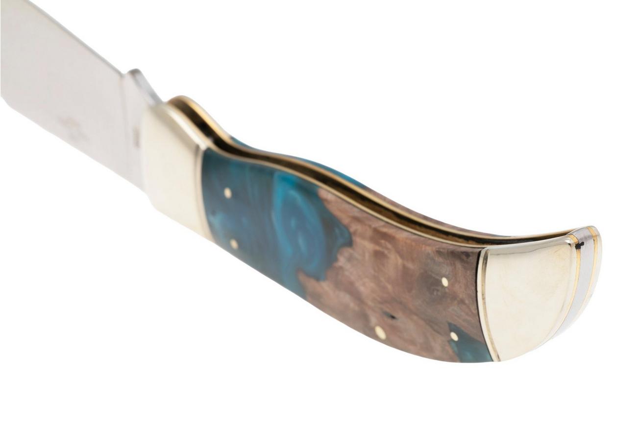 Rough Ryder Deer Slayer RR2650, Satin 440, Pandora Swirl Wood Resin, zakmes