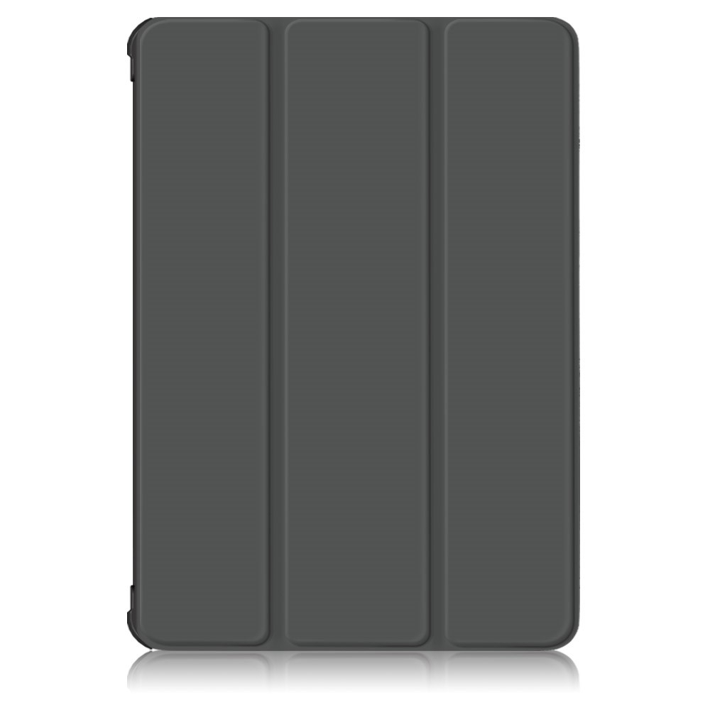 Samsung Galaxy Tab S8  Plus / Tab S7  Plus / Tab S7 FE 5G Leder Tasche Smart Cover Hülle S-Pen Halterung - Grau