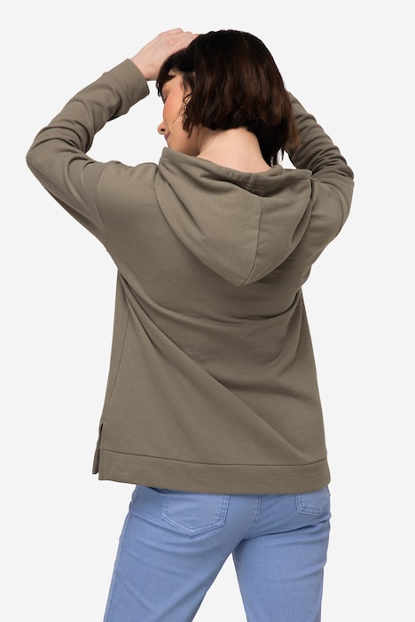 Hoodie, Fisch Motiv, Kapuze, Langarm
