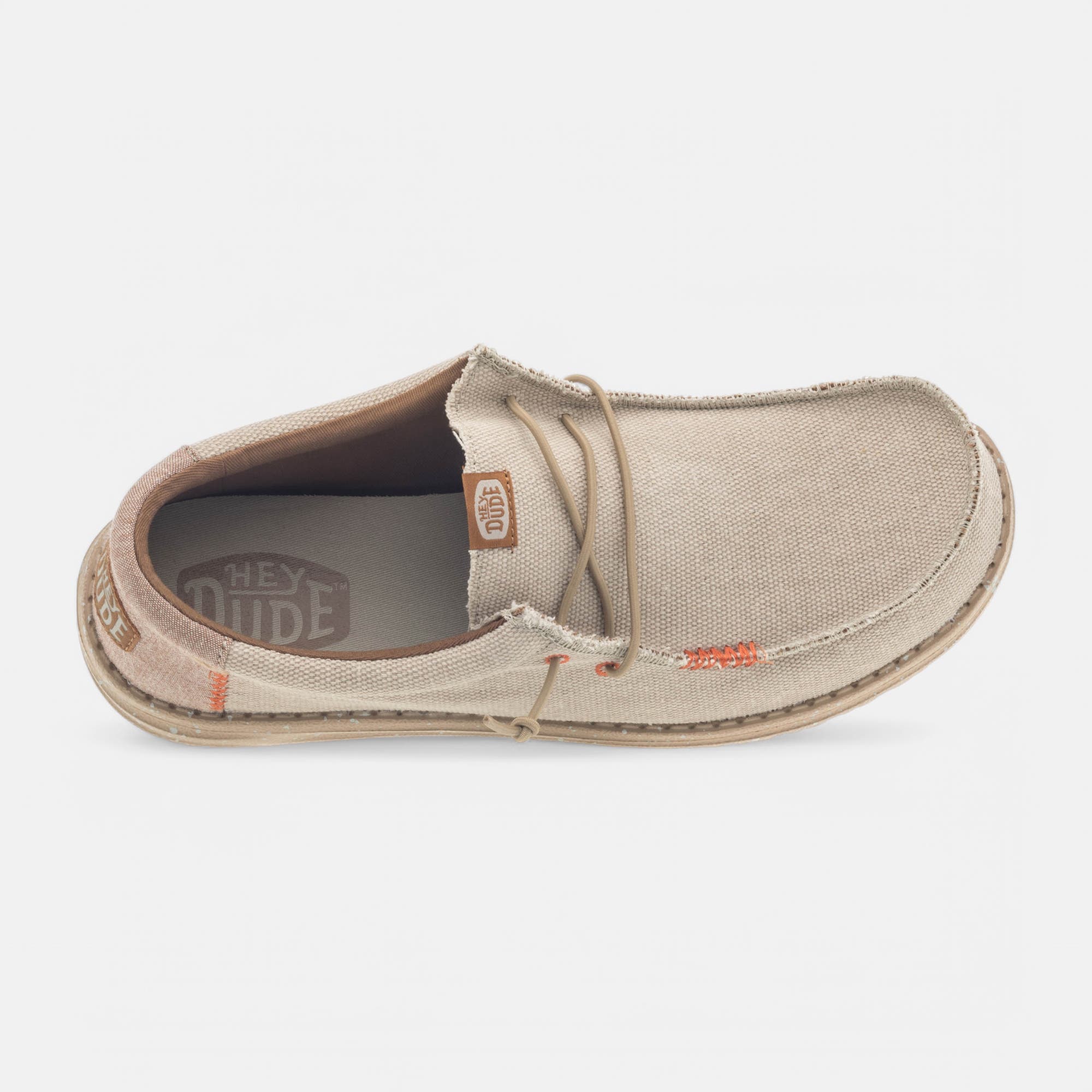 Baskets en toile Homme beige