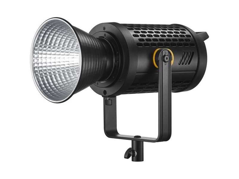 Godox Videoleuchte UL150II Geräuschlos LED Die lüfterlose Godox UL150 II Silent LED Video Light ist eine tageslichtbalancierte 155W LED-Lichtquelle im Monolith-Stil