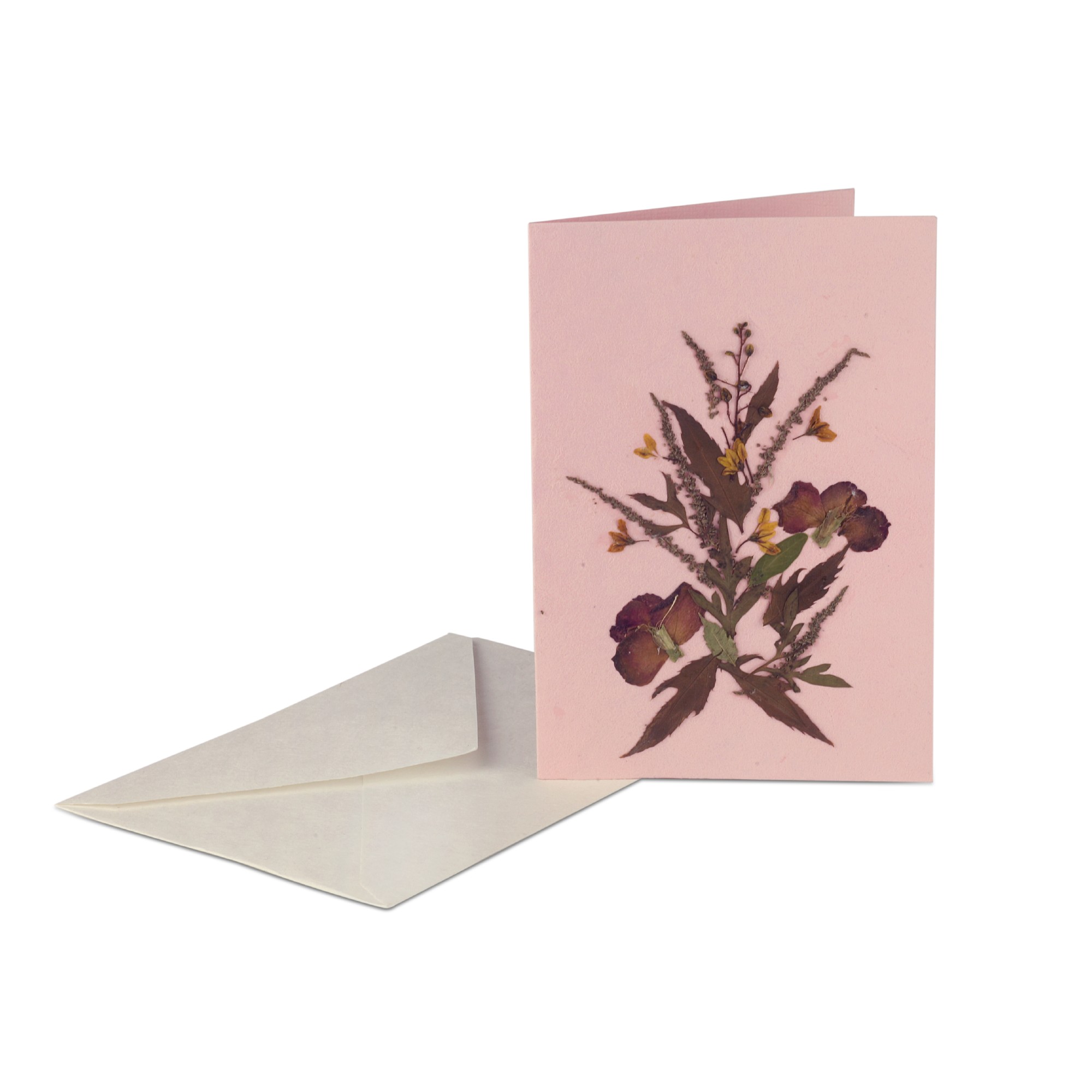 Grußkarte 'Blume', B 12 cm, H 17 cm günstig bestellen