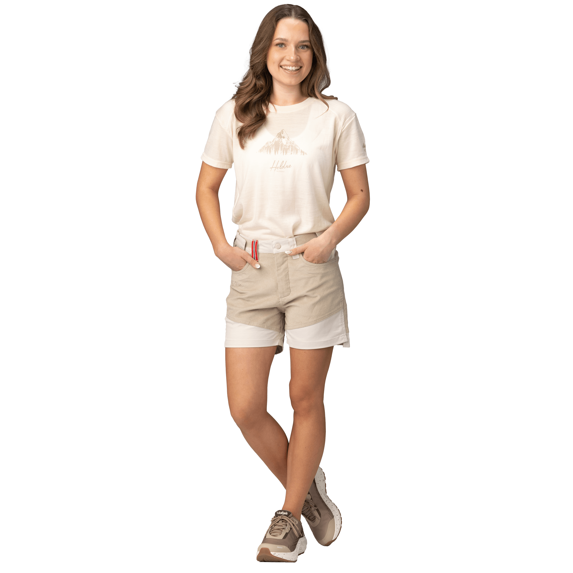 Heldre Nordfjord shorts - Dame - Fritid og bomull