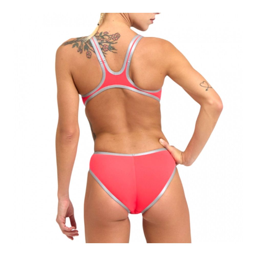 Arena ONE BIGLOGO - Maillot de bain 1 pièce Femme red/black