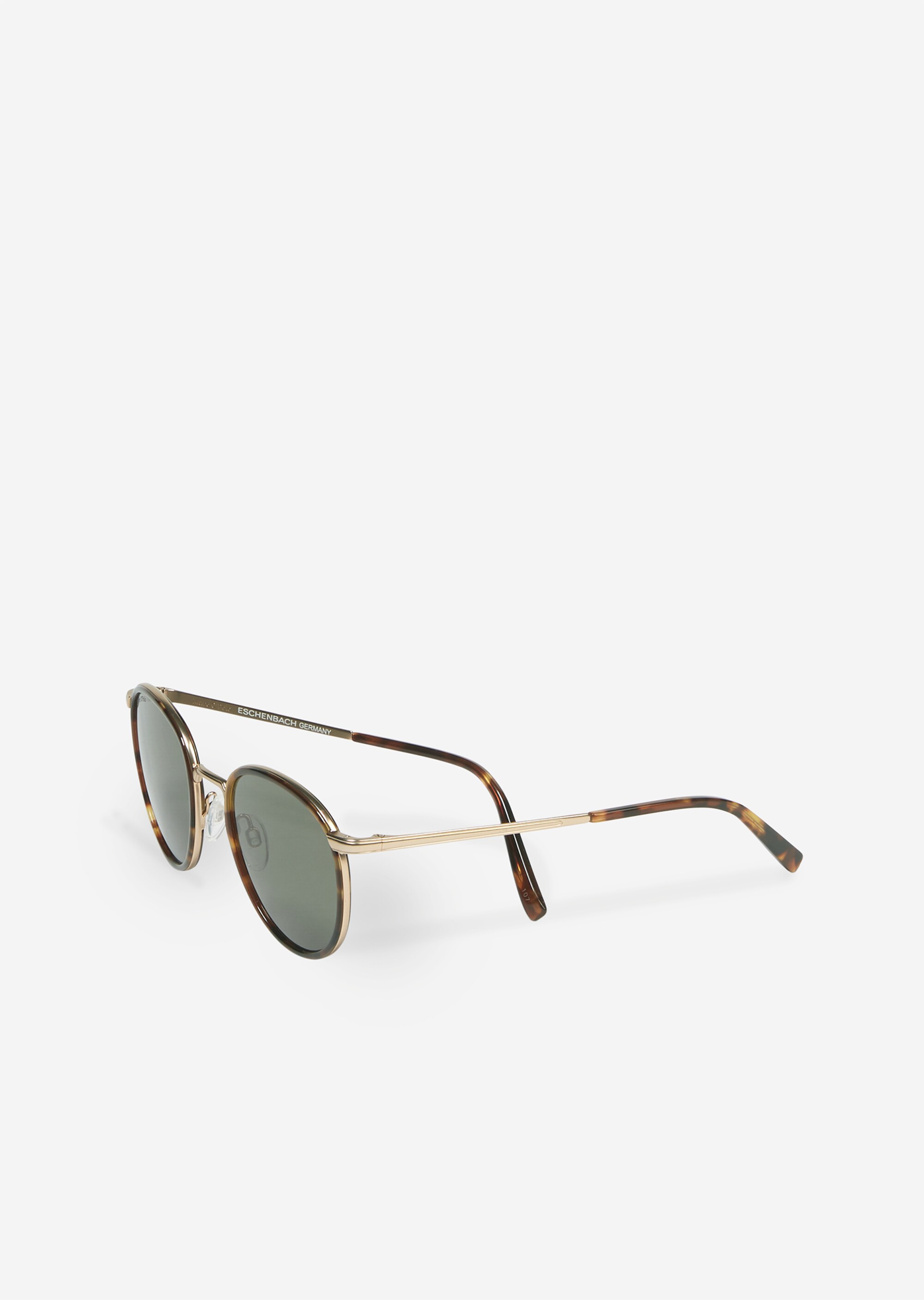 Unisex-Sonnenbrille mit extravagantem Edelstahl-Acetat-Rahmen