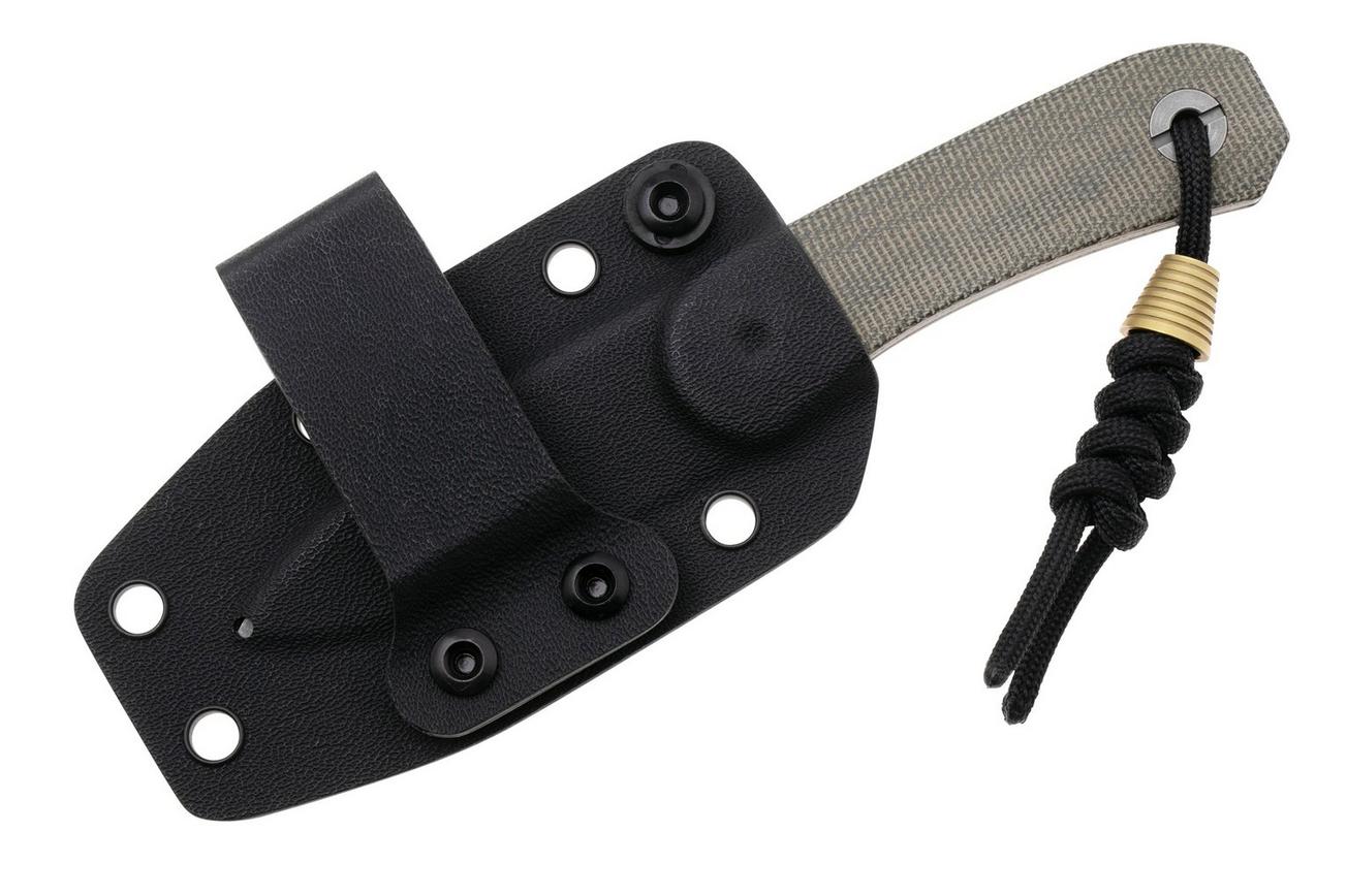 KNAFS Lander 4 KNAFS-00394 Moondust Micarta, vaststaand mes