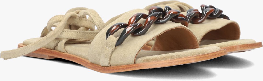 SHABBIES beige shabbies sandalen 170020237