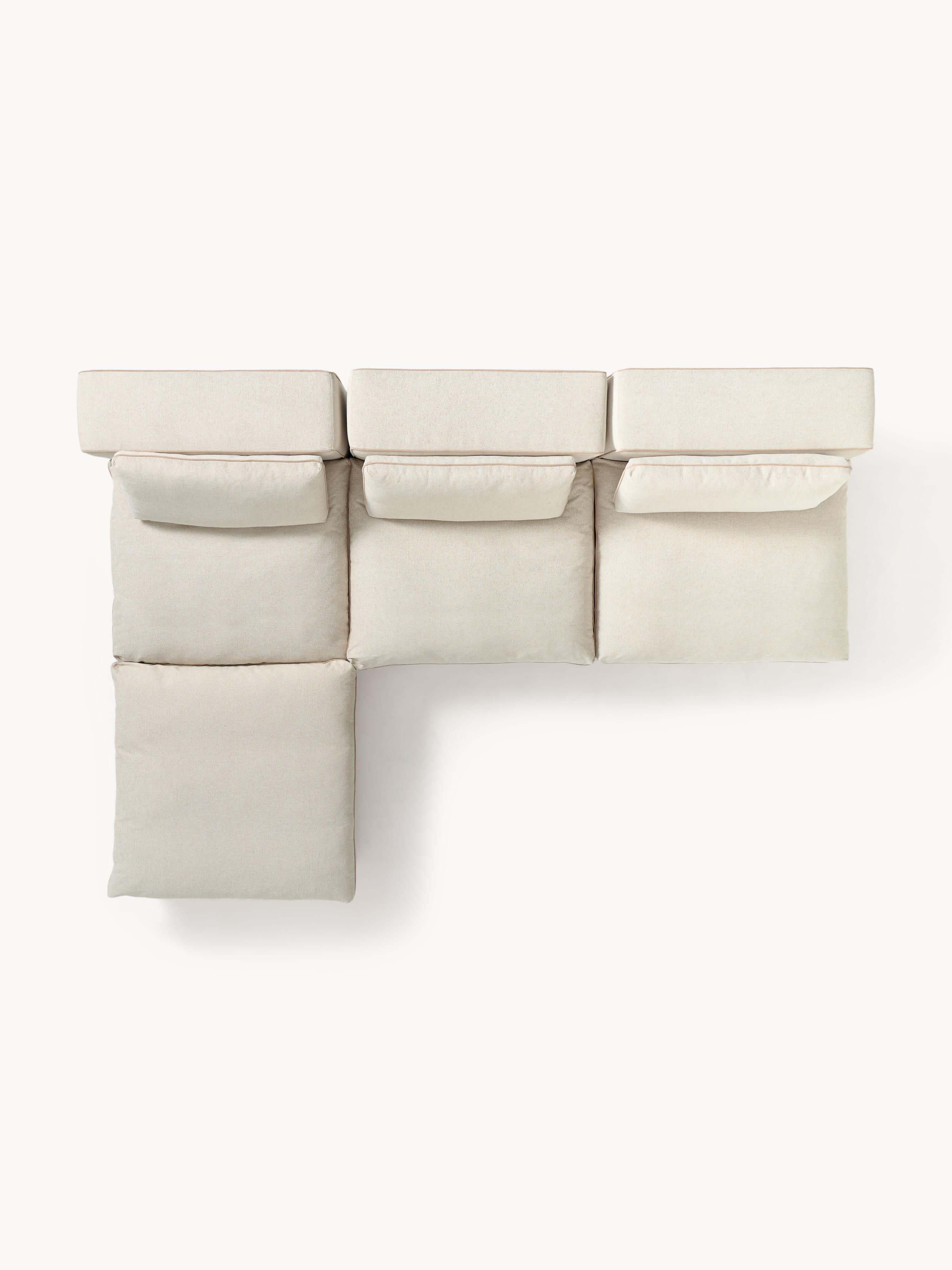 Modulaire bank Felix met poef (links/rechts)