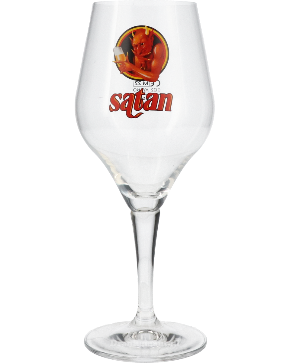 Satan Bierglas 33 cl