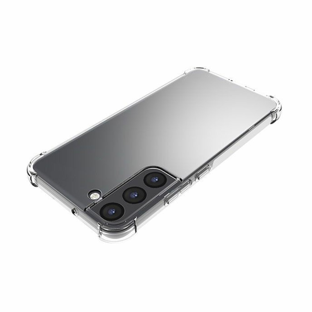 Samsung Galaxy S22 5G Gummi Hülle Air Cushion Fallschutz - Transparent