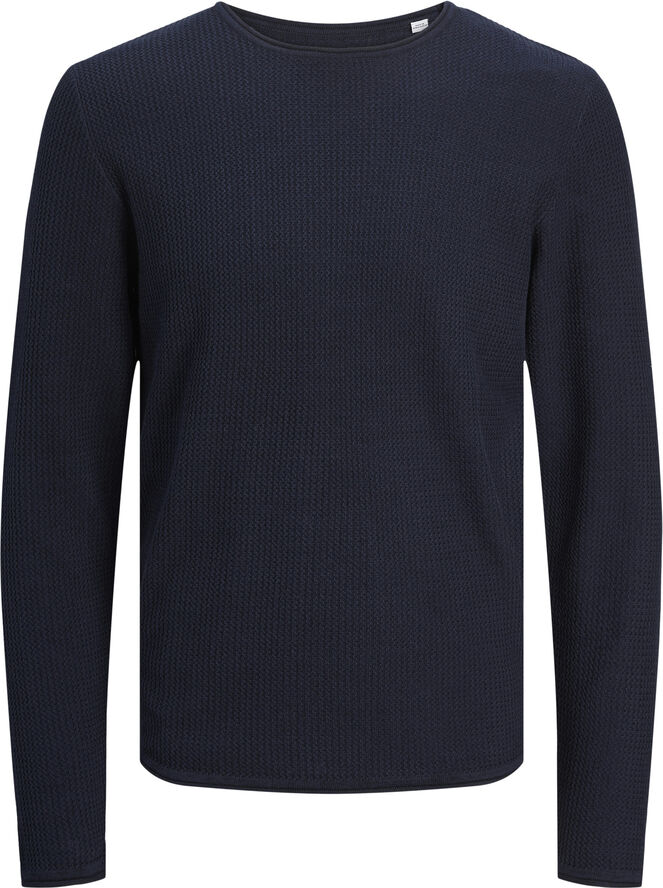 Jack & Jones JJECOOPER KNIT CREW NECK NOOS Mood indigo
