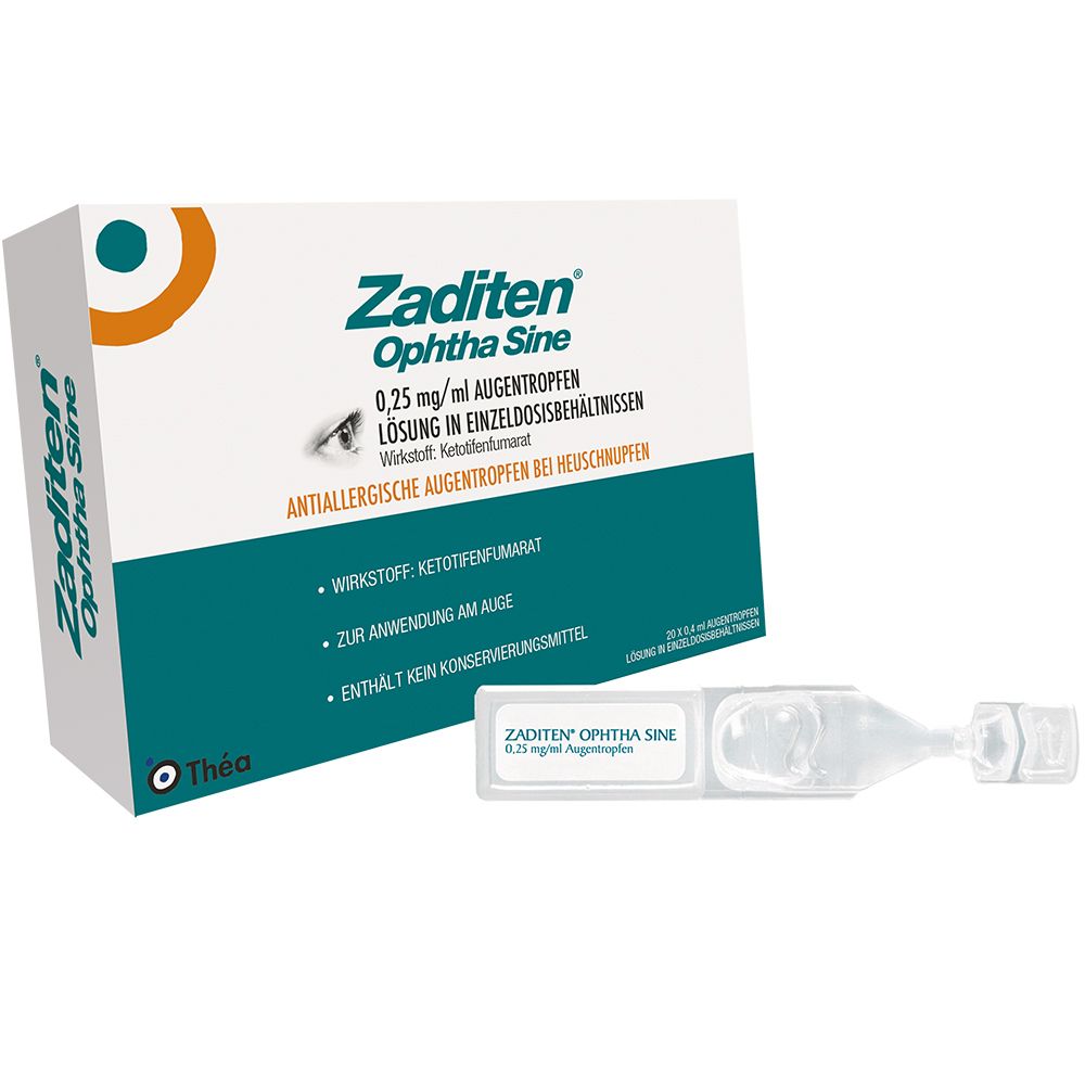 Zaditen® Ophtha sine Augentropfen