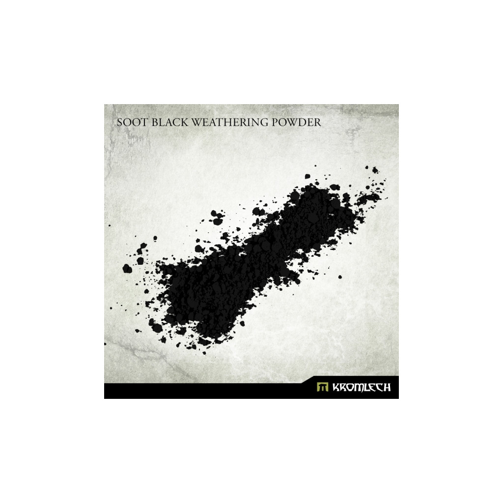 Soot Black Weathering Powder