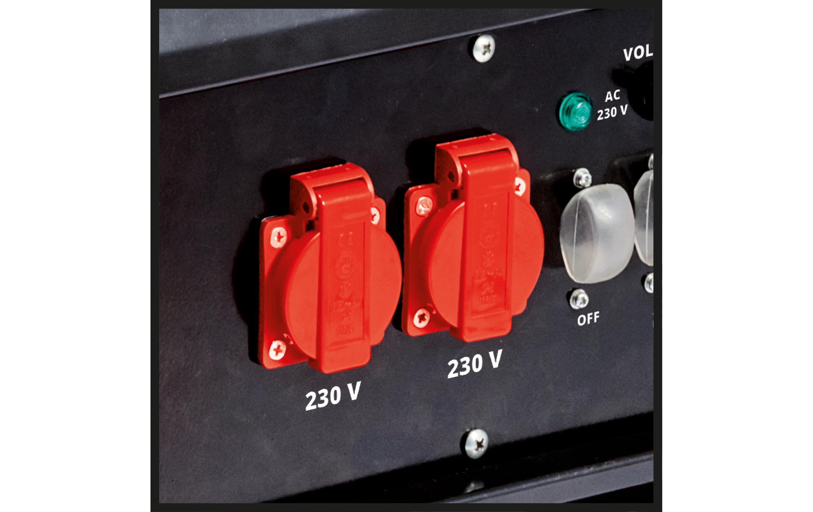 Stromerzeuger TC-PG 55/E Benzin<br>Kein Verzicht auf technischen Komfort auch weit ab vom Stromnetz