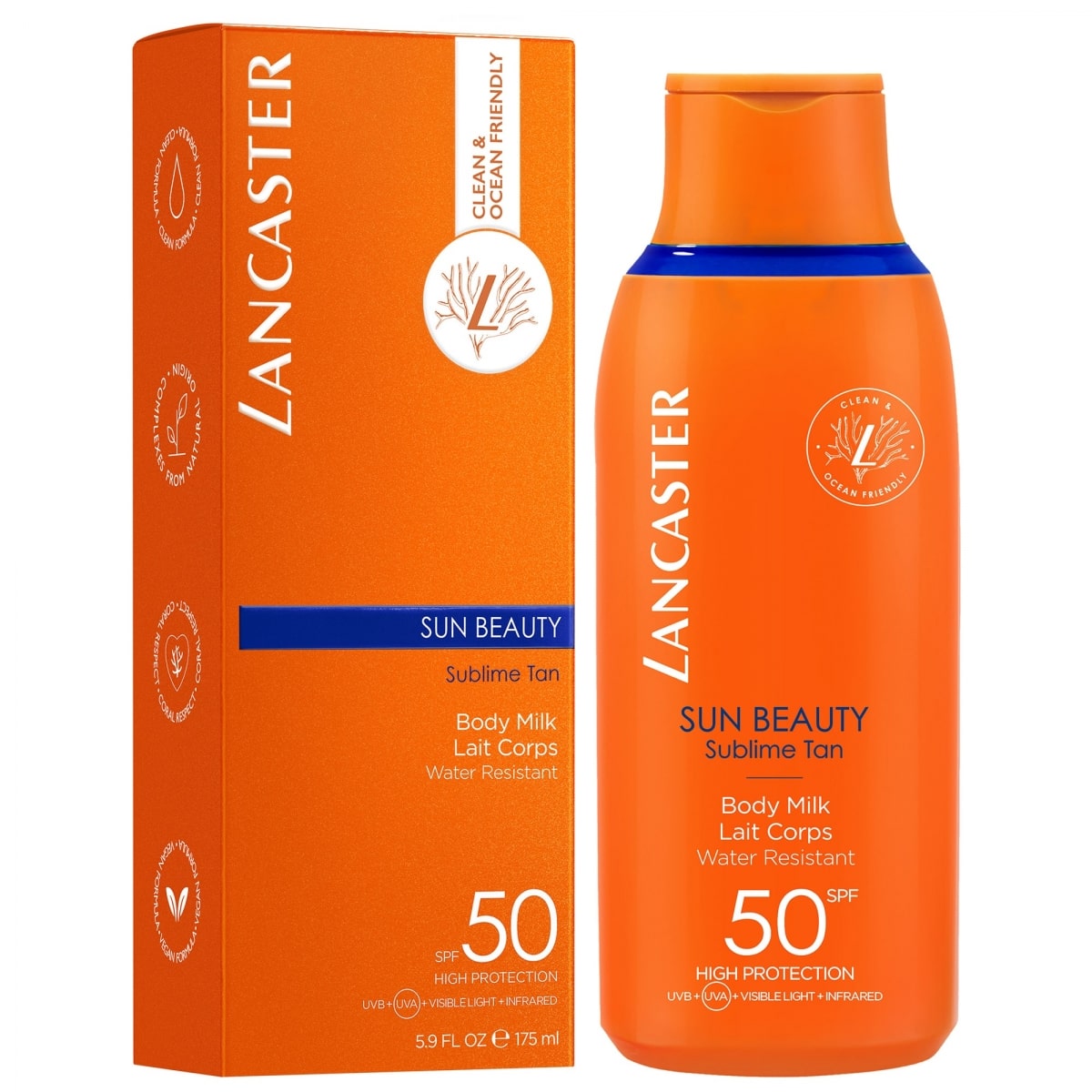 Lancaster Sun Beauty Lait Corps Confort Bronzage Sublime SPF50