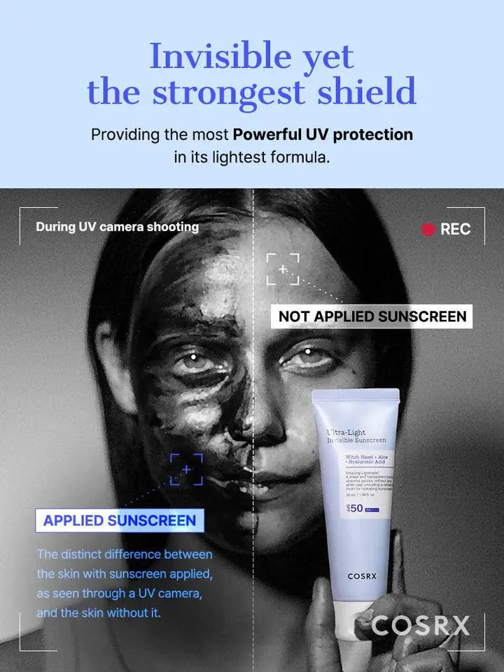 Ultra Light Invisible Sunscreen SPF50+