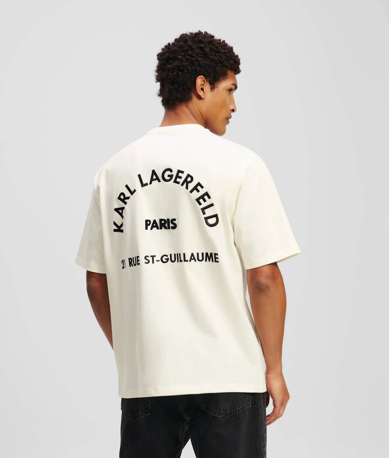 T-SHIRT RUE ST-GUILLAUME - Crème Cannoli