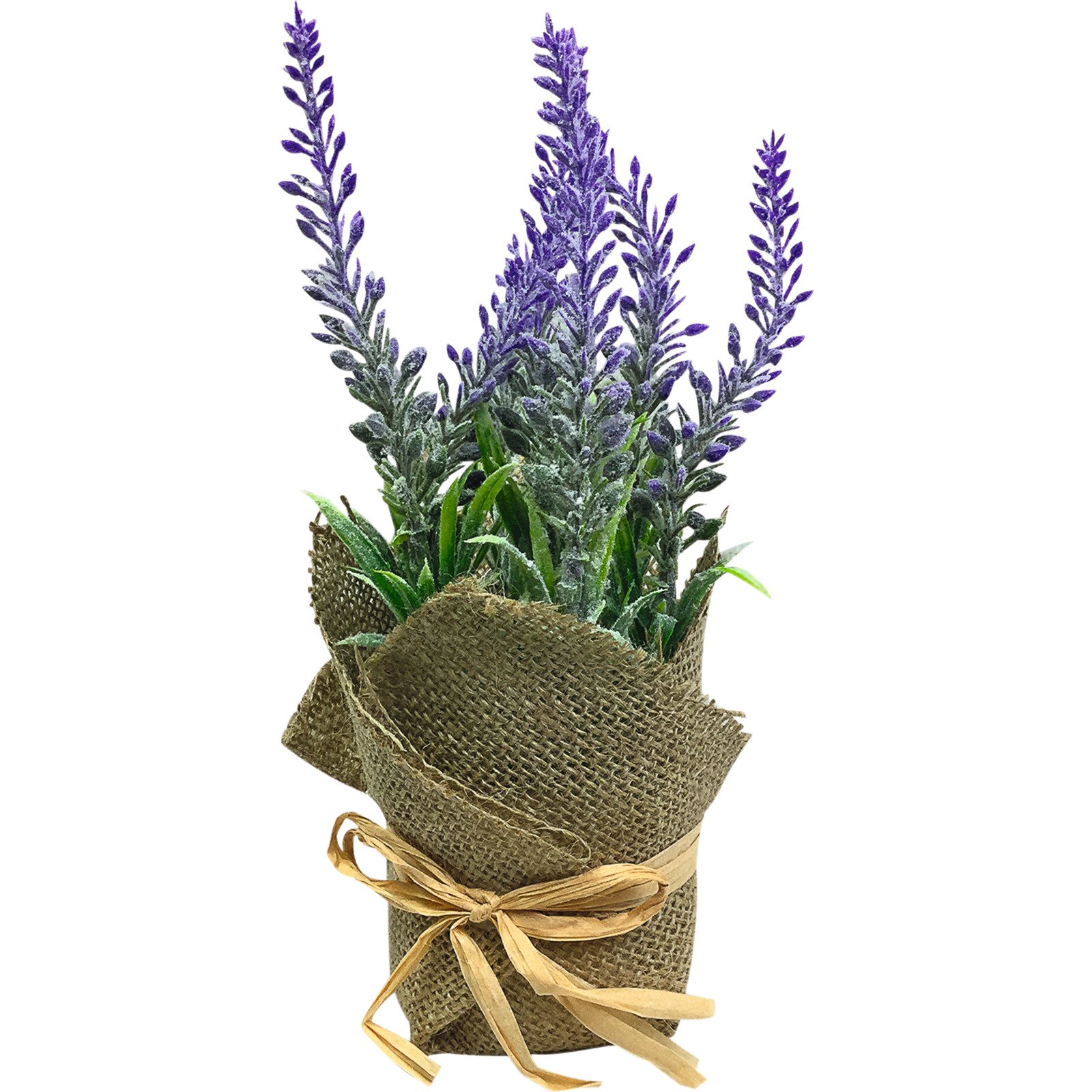 Deko-Lavendel in Jutesack 21 cm