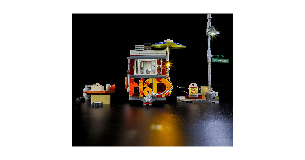 LumibricksStreet Fusion - Chili Dog Trailer Constructiespeelgoed  (F9046)