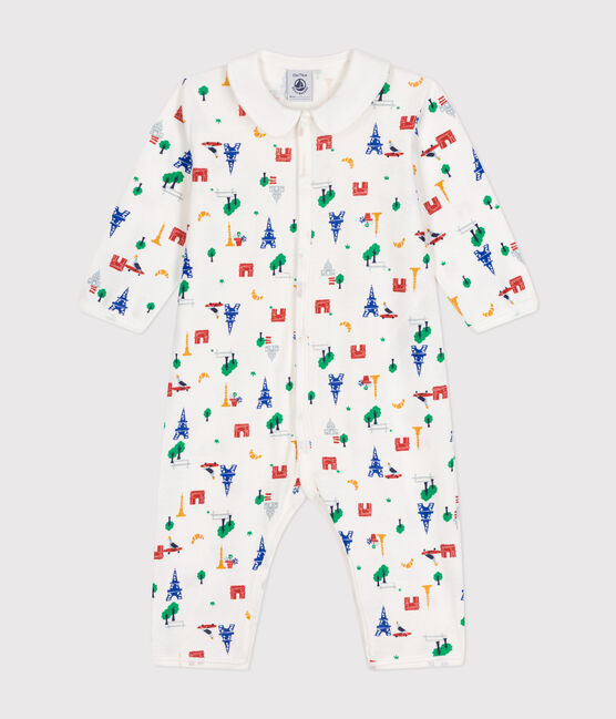 Pyjama sans pieds imprimé Paris en coton bébé
