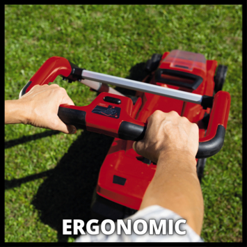 Einhell 2x18V grasmaaier 42cm Rassaro (incl. 2 accu's 5.2Ah   oplader)