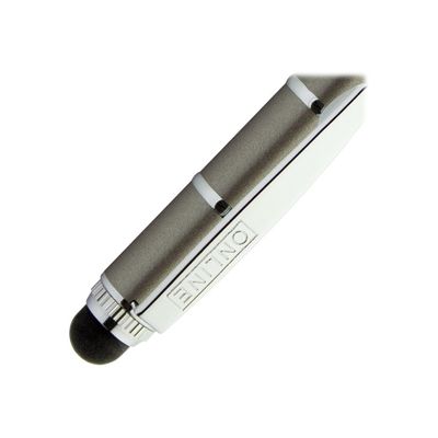Online Piccolo - Stylo à bille gris métallique - encre bleue