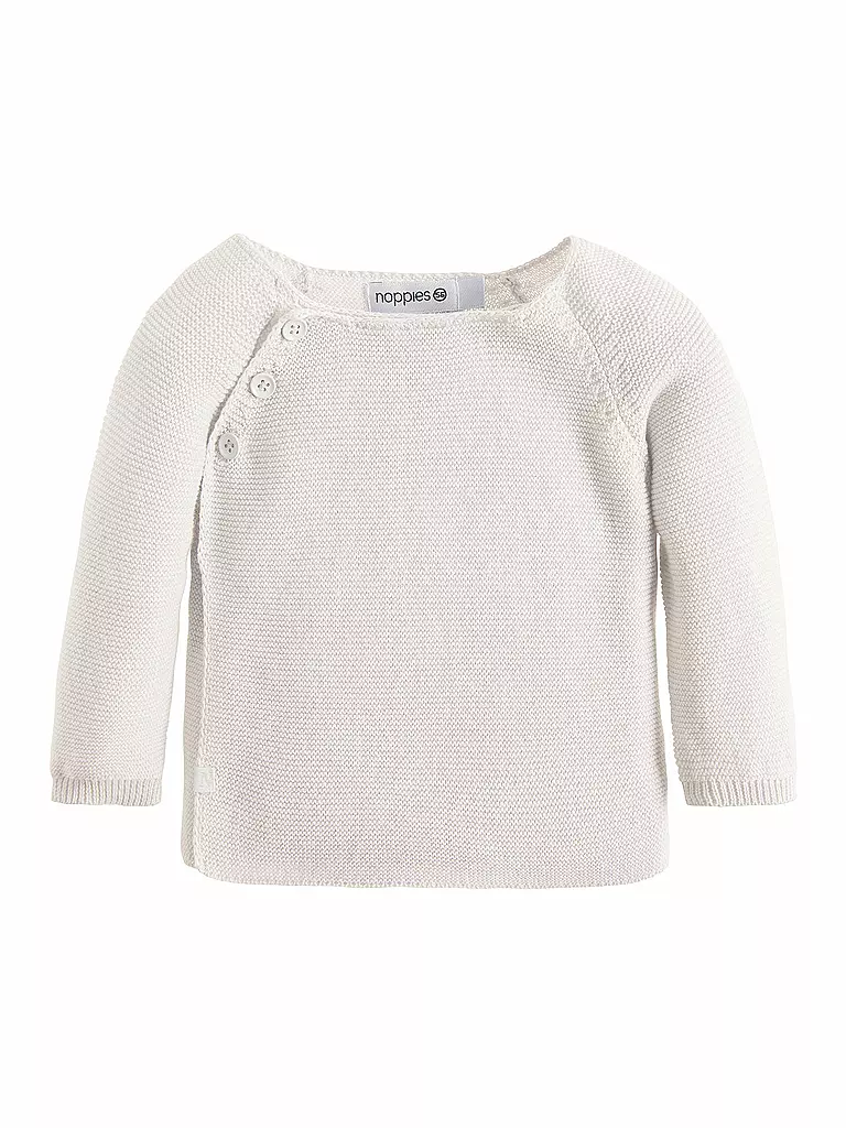 NOPPIES Baby Strickjacke PINO weiss
