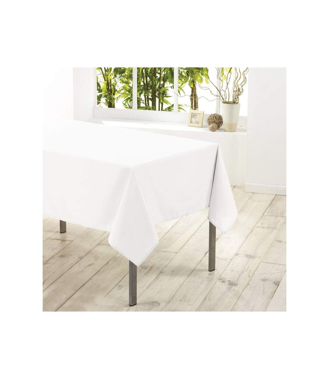 Nappe Antitache Essentiel 140x300cm Blanc
