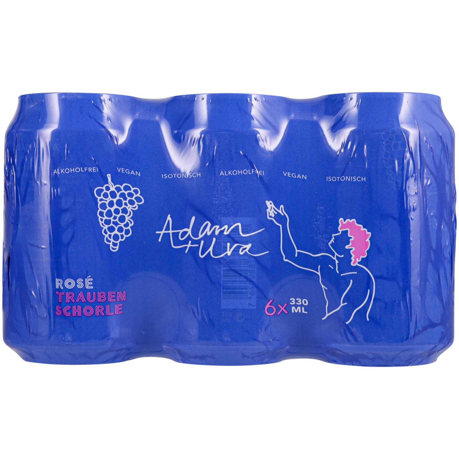 Adam+Uva Rosé Traubenschorle 6x33cl -198cl