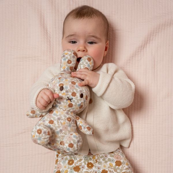 Nijntje Vintage Flowers All Over Knuffel 25 cm