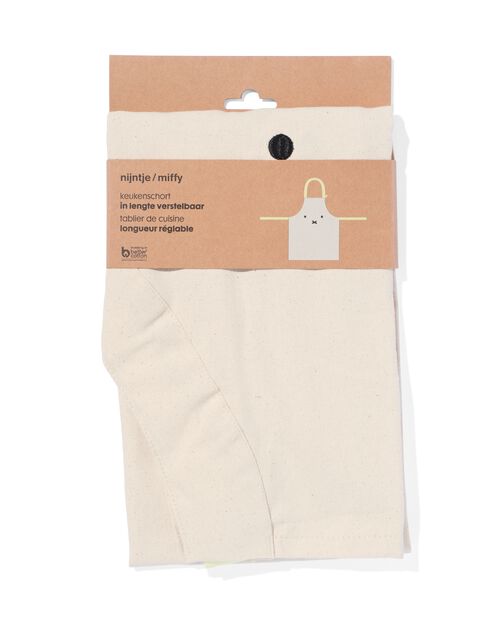 tablier de cuisine Miffy pour adulte en toile