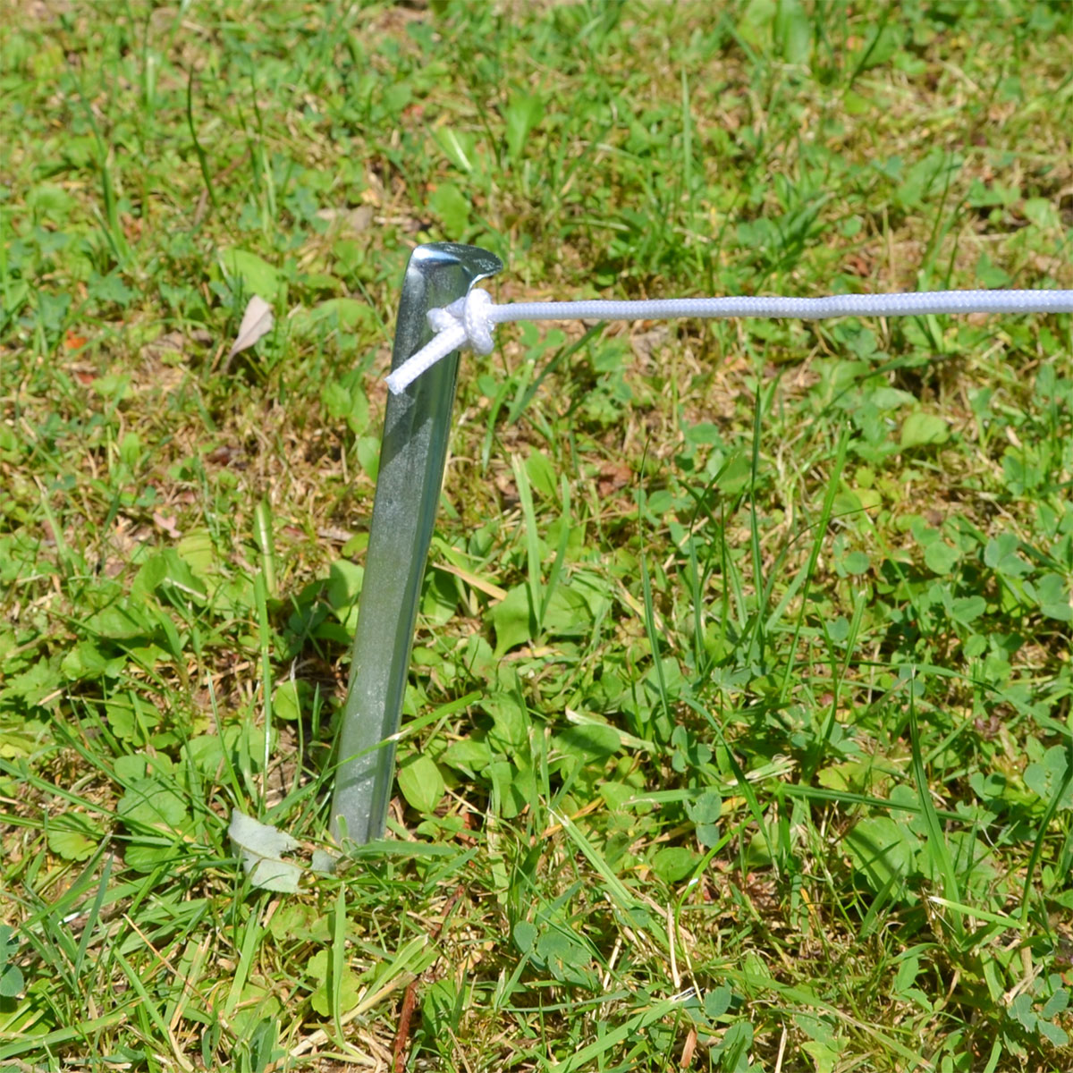 AMANKA 10 stalen V-profiel tentharingen