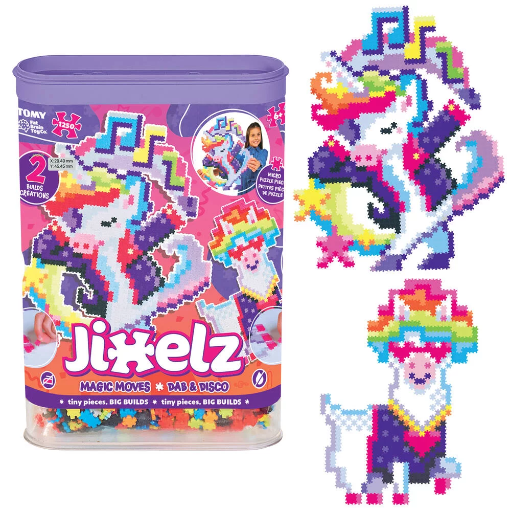 JIXELZ -  LOISIRS CREATIFS - ANIMAUX 1225 PIECES