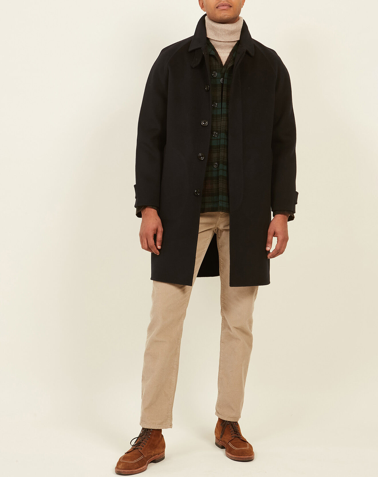 Hartford Manteau en Laine mélangée Craig marine