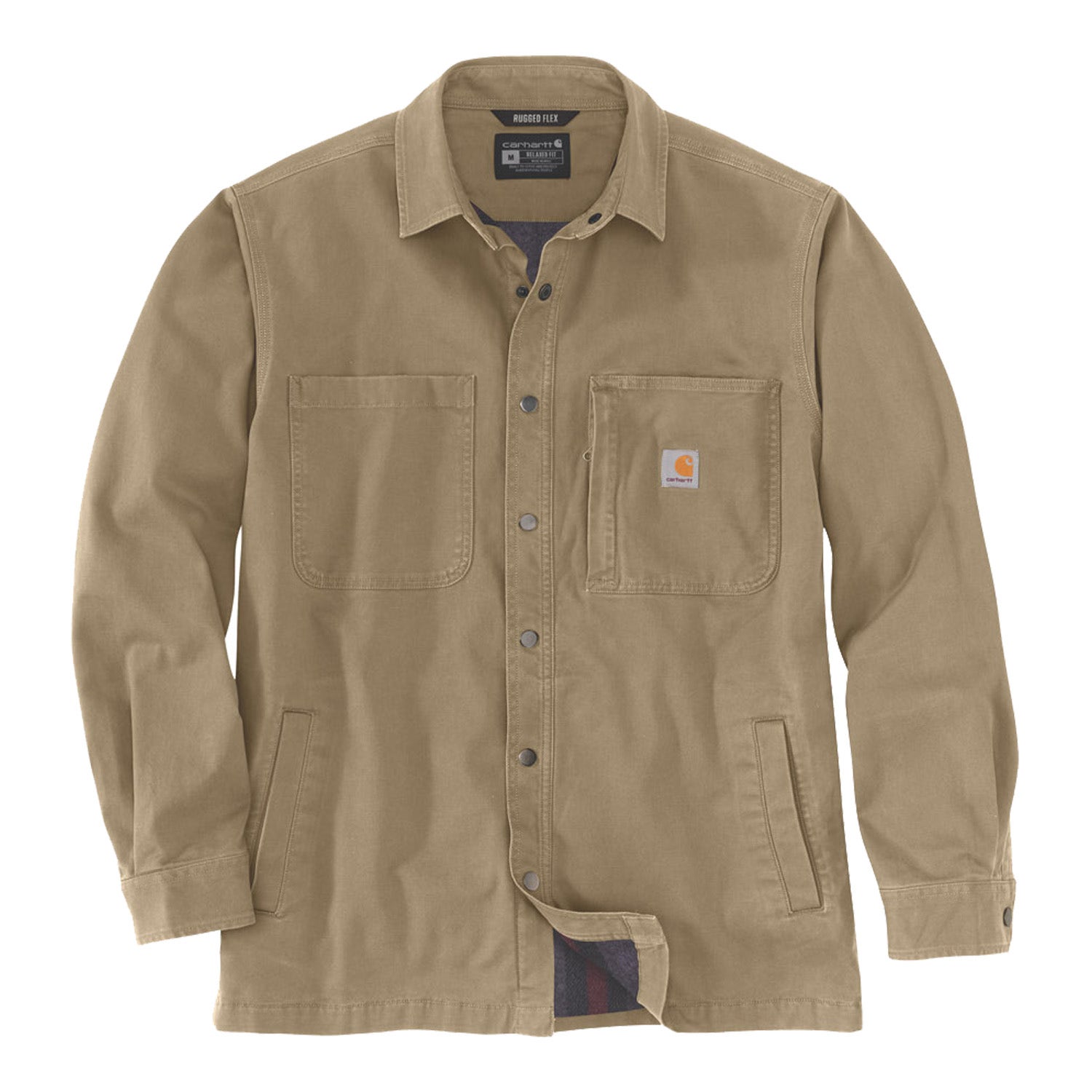 Carhartt  Werkoverhemd Jack Stretch Canvas Fleece